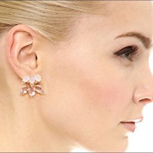 Kate Spade ♠️ blushing blooms earrings nwt
